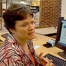 Ingrid Bowers, associate manager of Pohick Regional Library