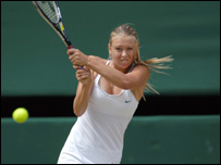 Maria Sharapova - a star of women's tennis