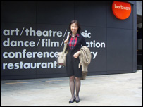 The Barbican Centre in the City of London 