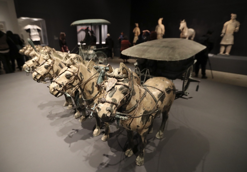 The centerpiece is the world famous Terracotta Warriors excavated from the mausoleum of China