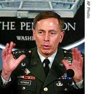 General David Petraeus at the Pentagon, 26 Apr 2007
