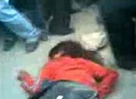 A still taken from cell phone video of the honor killing of Do'a Khalil