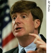 U.S. Rep. Patrick Kennedy  speaks about health care issues in 2006, a week after he was sentenced for driving under the influence of prescription drugs. 