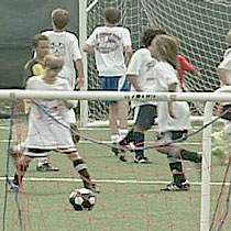 Promoting U.S. soccer, kids-playing soccer